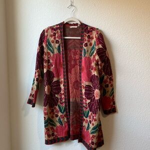 Soft Surroundings | Allyson cardigan in autumn floral